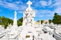 The monumental Colon cemetery in Havana Royalty Free Stock Photo