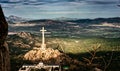 Monumental complex of the valley of the fallen, Madrid, Spain Royalty Free Stock Photo