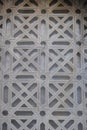 Monumental door in the historic of Cordoba Spain