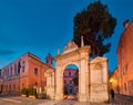 Monumental entry in Ravenna