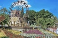 The monumental fountain of La Redonda
