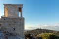 Monumental gateway Propylaea in the Acropolis of Athens, Greece Royalty Free Stock Photo