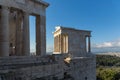 Monumental gateway Propylaea in the Acropolis of Athens, Greece Royalty Free Stock Photo