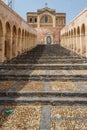 Monumental ladder in Paterno, Sicily island