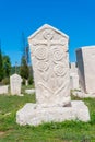 Monumental medieval tombstone in Stolac, Herzegovina