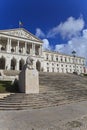 Monumental Portuguese Parliament . located in Lisbon, Portugal Royalty Free Stock Photo