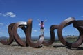 Monumental public art at the National Arboretum Canberra Australia