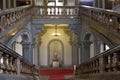 Monumental staircase of the historic Palazzo Arese Litta