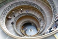 Monumental Stairs of the Vatican Museum Royalty Free Stock Photo