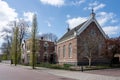 Monumental synagogue complex with school bathhouse and cemetery in Winterswijk Royalty Free Stock Photo
