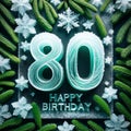 Monumental 80th Birthday Amidst Frosty Pines