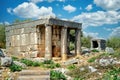 Monumental Tomb With Three Pillars From Kanlidivane, Mersin, Turkey