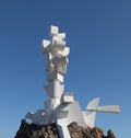 The Monumento al Campesino is a farmer\'s monument Lanzarote. Also called fertility monument.Near Mozaga village