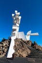 The Monumento al Campesino is a farmer\'s monument Lanzarote. Also called fertility monument.Near Mozaga village