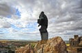 Monumento al Minero en Puertollano, Castilla la Mancha EspaÃÂ±a. Royalty Free Stock Photo