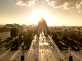 Monumento a la RevoluciÃÂ³n Mexicana Royalty Free Stock Photo