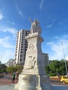monumento noli me tangere cartagena, cartagena province . Cartagena , Colombia . Royalty Free Stock Photo