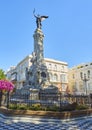 Monumento to Marques de Comillas Marquis. Alameda Apodaca Gardens. Cadiz, Andalusia, Spain