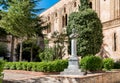 Monumento tu Rosolino Pilo in the municipal park of Monreale, Sicily Royalty Free Stock Photo