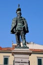 Statue of Vittorio Emanuele II, Piazza V. Emanuele II, Pisa, Tuscany, Italy