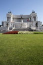 Monumento a Vittorio Emanuele II in Piazza Venizia, Rome, Italy. Royalty Free Stock Photo