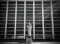 Monuments of athlet monochrome Bordeaux Windows symetric minimalist