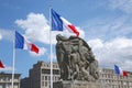 Monuments aux Morts is a monument to honour all civilians who died in the wars. Le Havre, Normandy, France