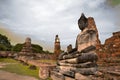 Monuments of buddah THAILAND Royalty Free Stock Photo
