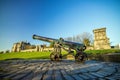 Monuments on Calton Hill in Edinburgh