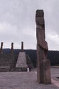 Monuments in Centro Ceremonial Otomi in Estado de Mexico Royalty Free Stock Photo