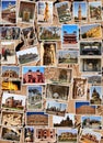MONUMENTS COLLAGE IN INDIA Royalty Free Stock Photo