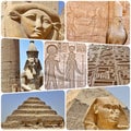 MONUMENTS EGYPTIAN COLLAGE