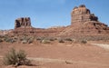 Monuments have stood for years and years in Monument Valley. Royalty Free Stock Photo