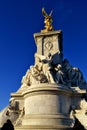 Monuments and people, tourist in front of Buckingham Palace.