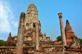 Monuments and ruins of Ayutthaya Royalty Free Stock Photo