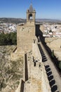 Monuments in Spain the citadel of Antequera in Malaga