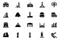 Monuments Vector Icons 4