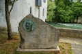 Monumentt to Louise Barthou in Oloron-Sainte-Marie.