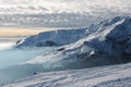 Monviso in the clouds