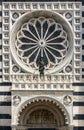 Monza dome facade details, Lombardy, Italy Royalty Free Stock Photo