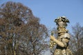 Monza park Italy: statue by Ferretti