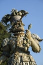 Monza park Italy: statue by Ferretti