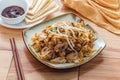 Moo Shu Pork Pancakes Royalty Free Stock Photo