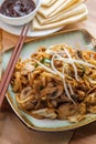 Moo Shu Pork Pancakes Royalty Free Stock Photo