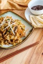 Moo Shu Pork Pancakes Royalty Free Stock Photo