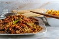 Moo Shu Pork Pancakes Royalty Free Stock Photo