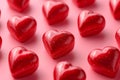 Mood of love with colorful Heart-Shaped Candies. Love and Valentine\'s concept.