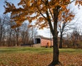 Moods Covered Bridge seen from Bucks County Pennsylvania