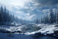 Moody and atmospheric winter landscapes