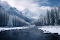 Moody and atmospheric winter landscapes